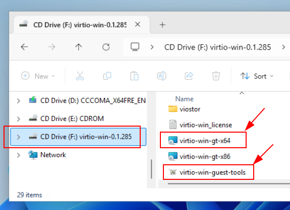 virtio-win-drivers-and-agents